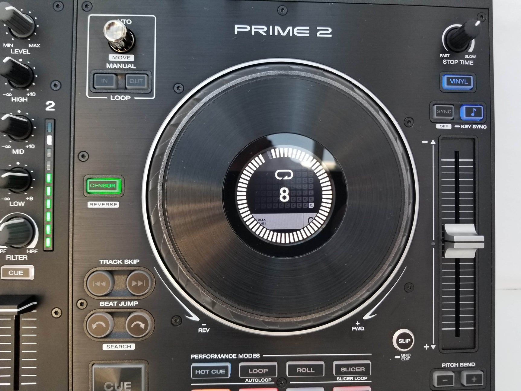 Denon DJ Prime 2 - 2 Deck Standalone DJ 7-inch Touchscreen + Deck Cover