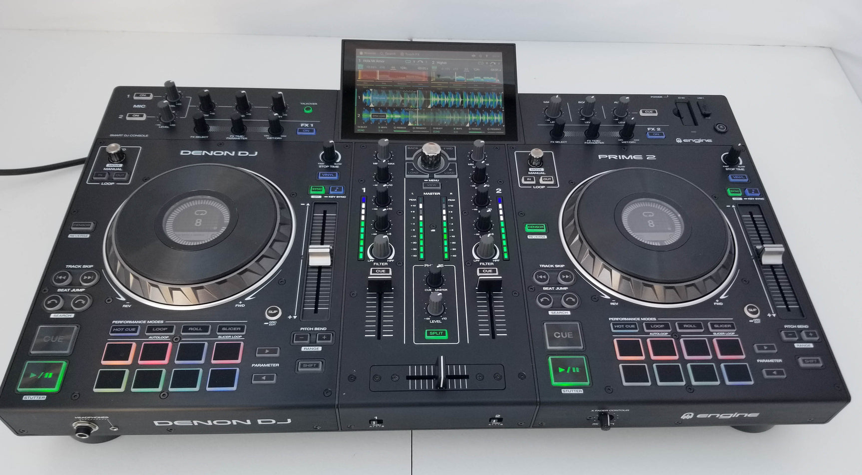 Denon DJ Prime 2 - 2 Deck Standalone DJ 7-inch Touchscreen + Deck Cover