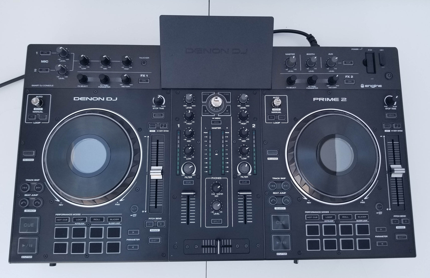 Denon DJ Prime 2 - 2 Deck Standalone DJ 7-inch Touchscreen + Deck Cover