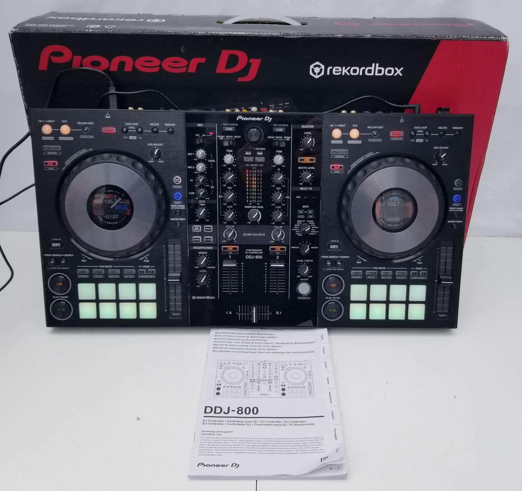 DJ DDJ-800 Rekordbox DJ Controller